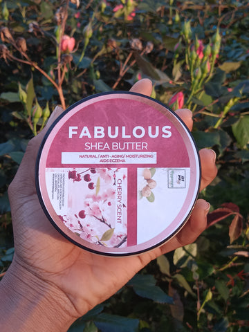 Cherry Scented Whipped Shea Butter