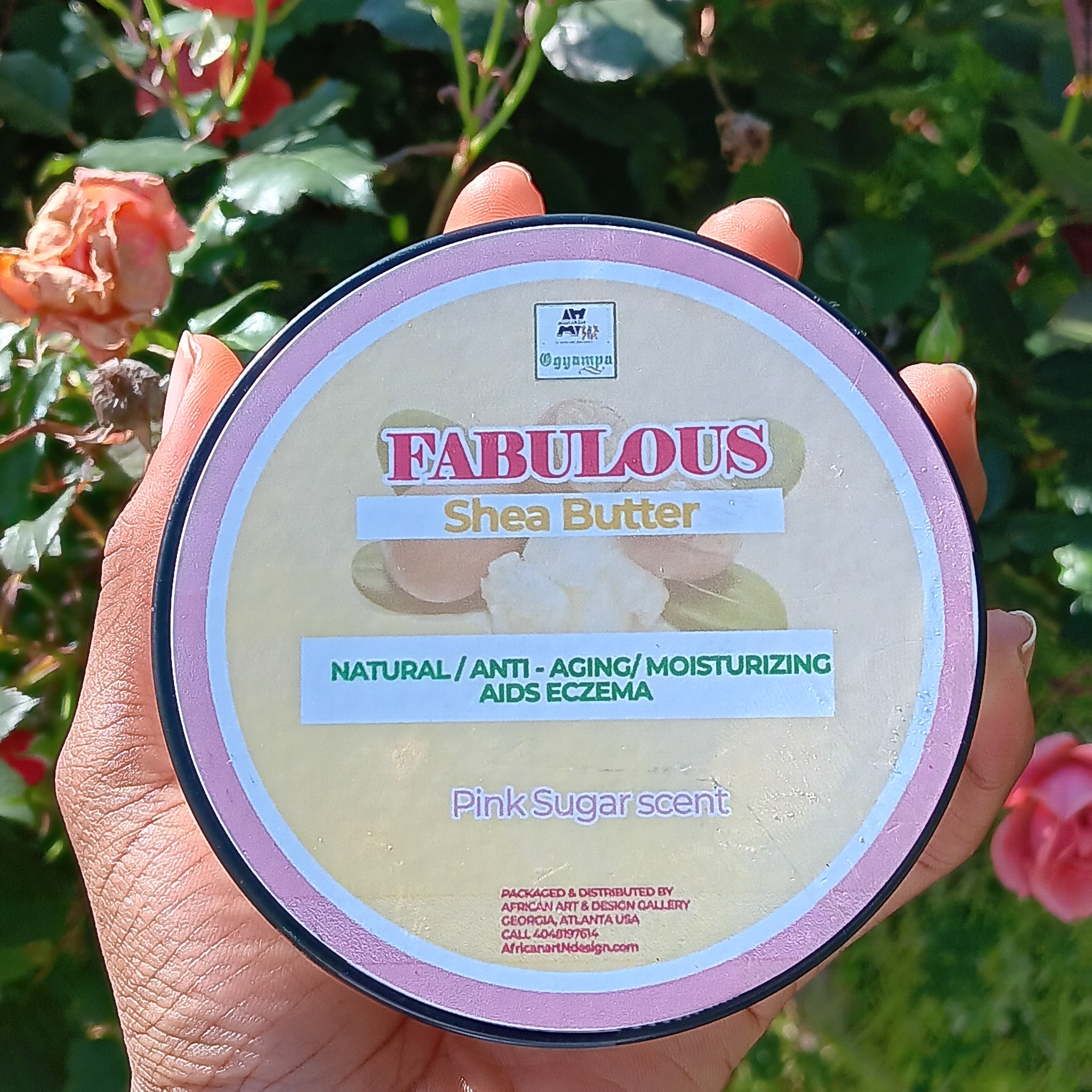 Fabulous Pink Sugar Scented Whipped Shea Butter