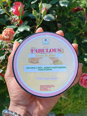 Fabulous Pink Sugar Scented Whipped Shea Butter