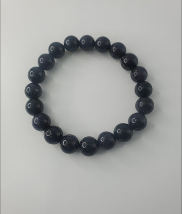 Blue Goldstone bracelet