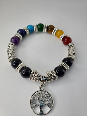 Chakras and the Tree of Life bracelet