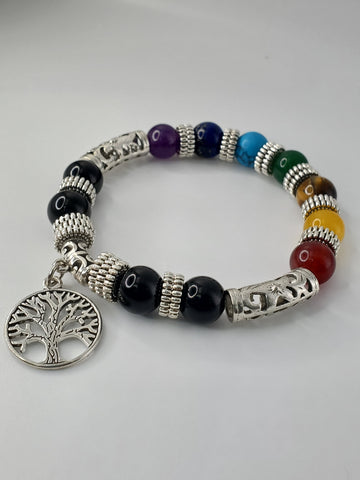 Chakras and the Tree of Life bracelet