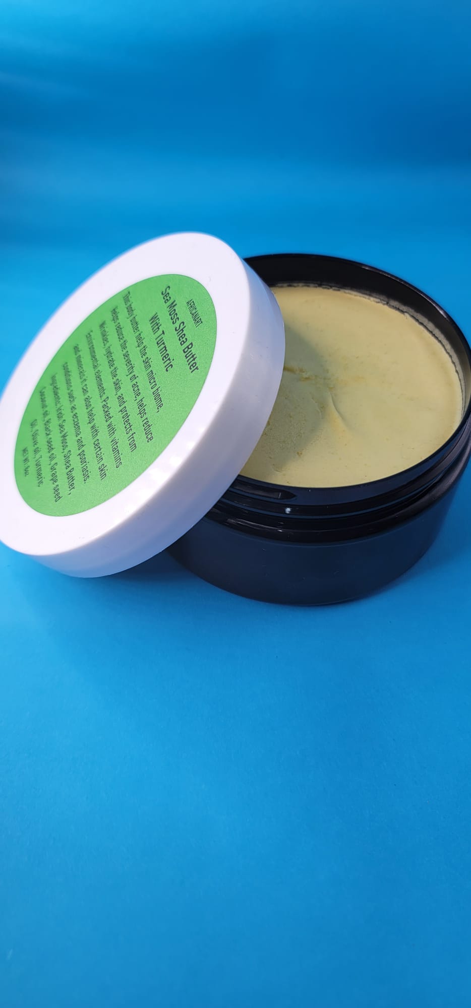 Shea butter with Sea moss with Tumeric