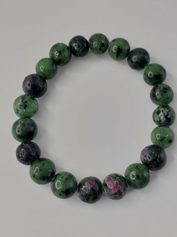 Ruby Zoisite Bracelet