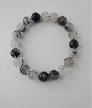 Rutilated quartz bracelet